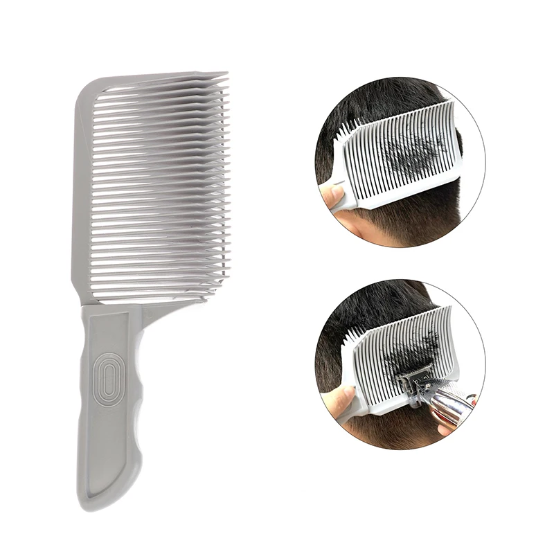

Men's Anti Static Flat Top Fade Comb Brush Professional Barber Combs Hair Cutting Comb Wide-toothed Comb Styling Tools