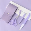 Eyebrow Trimming Knife Eyebrow Face Razor For Women Professional Eyebrow Scissors With Comb Brow Trimmer Scraper Accessories 6