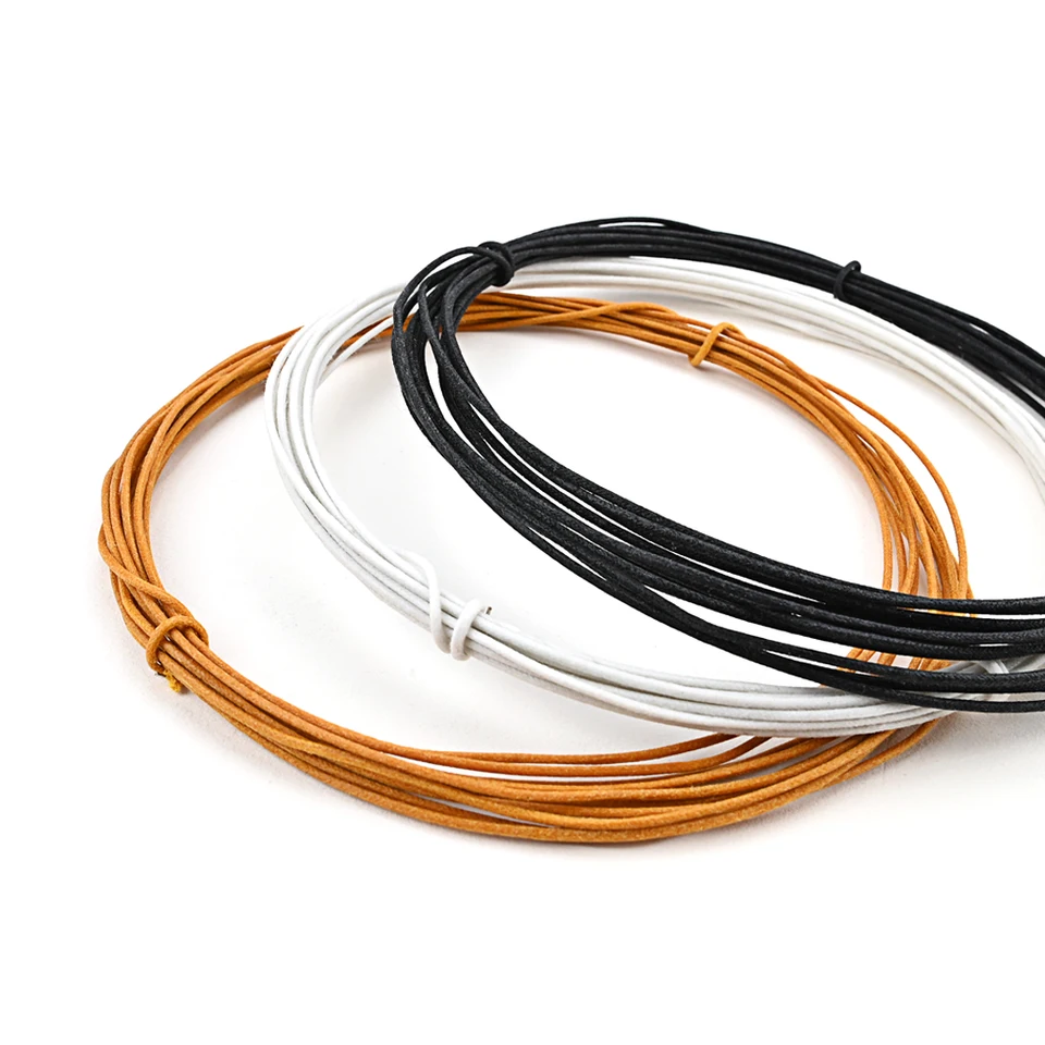 30 Feet 10-white/10-black/10-yellow Gavitt Cloth-covered Pre-tinned 7-st : LoveVC 100 Feet Yellow Black White Pennant Banner