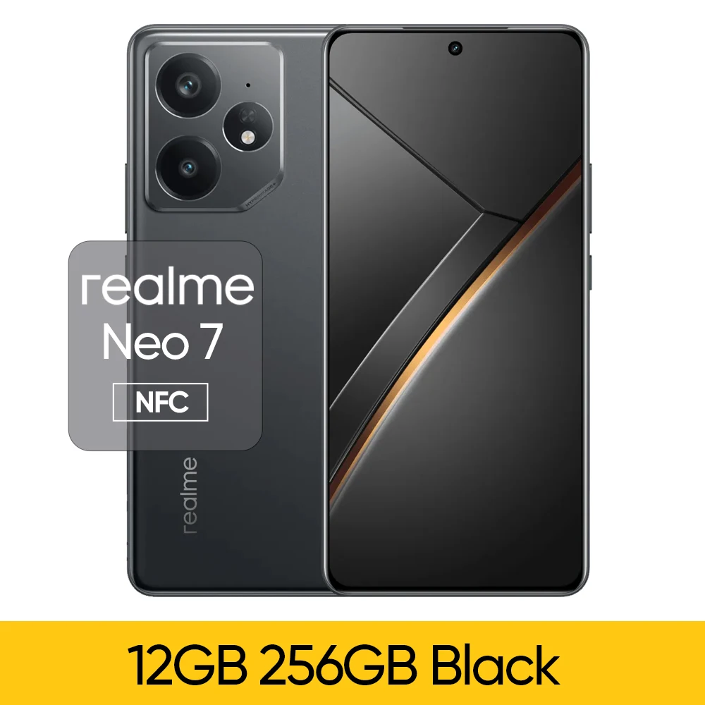 realme Neo7 12/256GBブラックバッテリー100%
