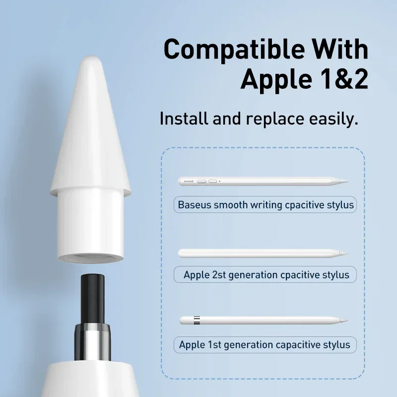 Baseus Replacement Stylus Tip Touch Screen Pen Precise No Delay Spare Nib for Universal Pen Stylus touch screen stylus,stylus pen,stylus pen tip