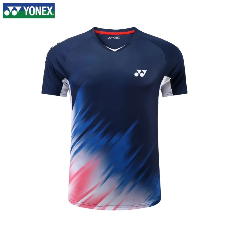 Badminton Shirt YONEX Badminton Sports Set Men's and Women's Short Sleeved Quick Drying Breathable Competition Suit Training T-shirt