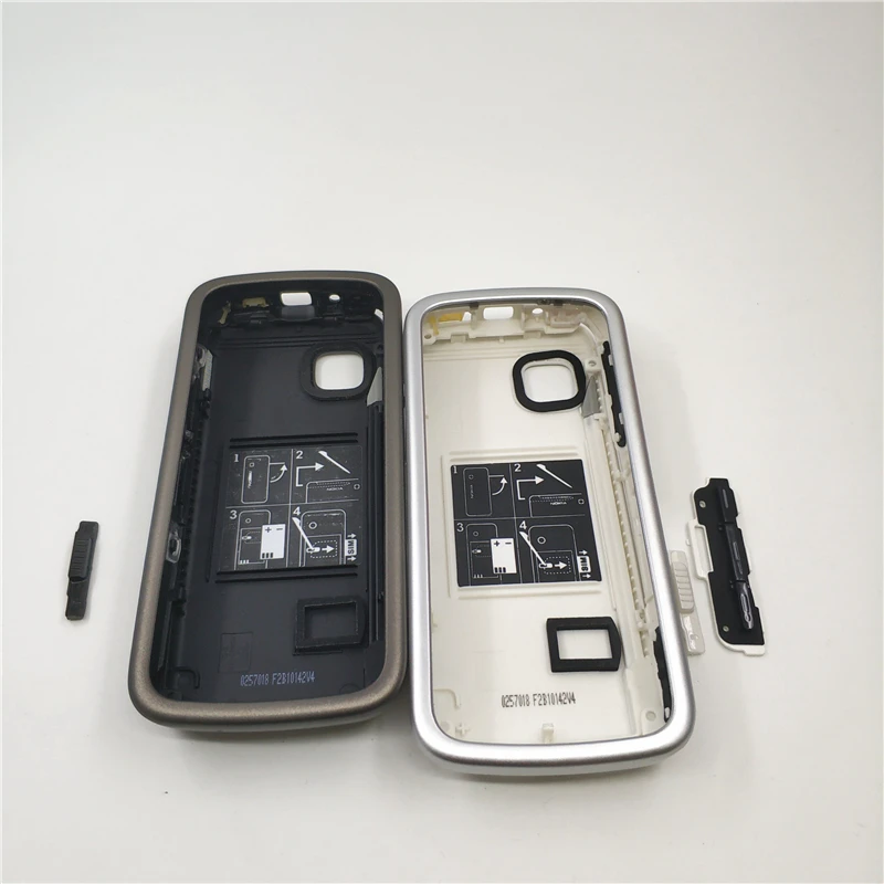 Per Nokia 5230 Nuova Custodia Completa Completa Per Custodia Per Cellulare + Tastiera + Logo