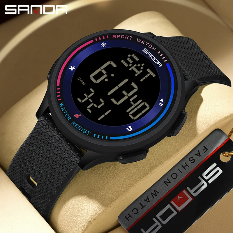 Children's Fashion Sports Watch - Waterproof Digital Stopwatch