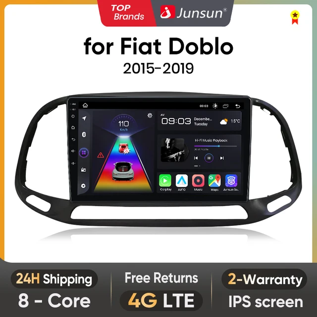 Multimedia Pametni sustavi za automobile za Fiat Doblo 2015-2019 Navigacija 1