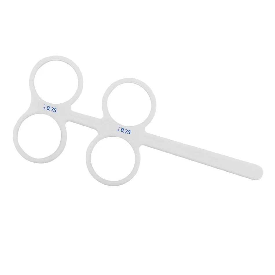 Optical Instruments 4 Lens Plastic Optical Flipper Ophthalmic Holder eye trainer occluder optometry equipment