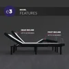 King Size Adjustable Bed Frame with Head and Foot Incline, Wireless Remote Control, Easy Assembly, Bed Frame 4