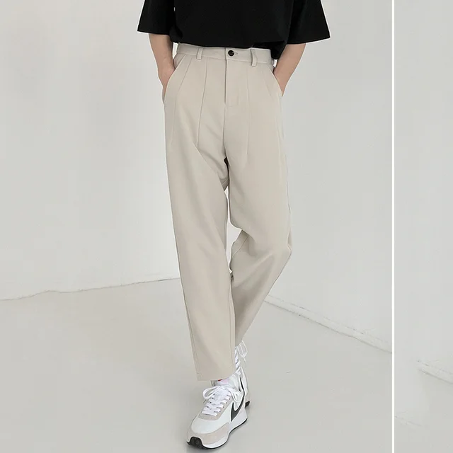 Iefb Men's Casual Suit Pants Korean 