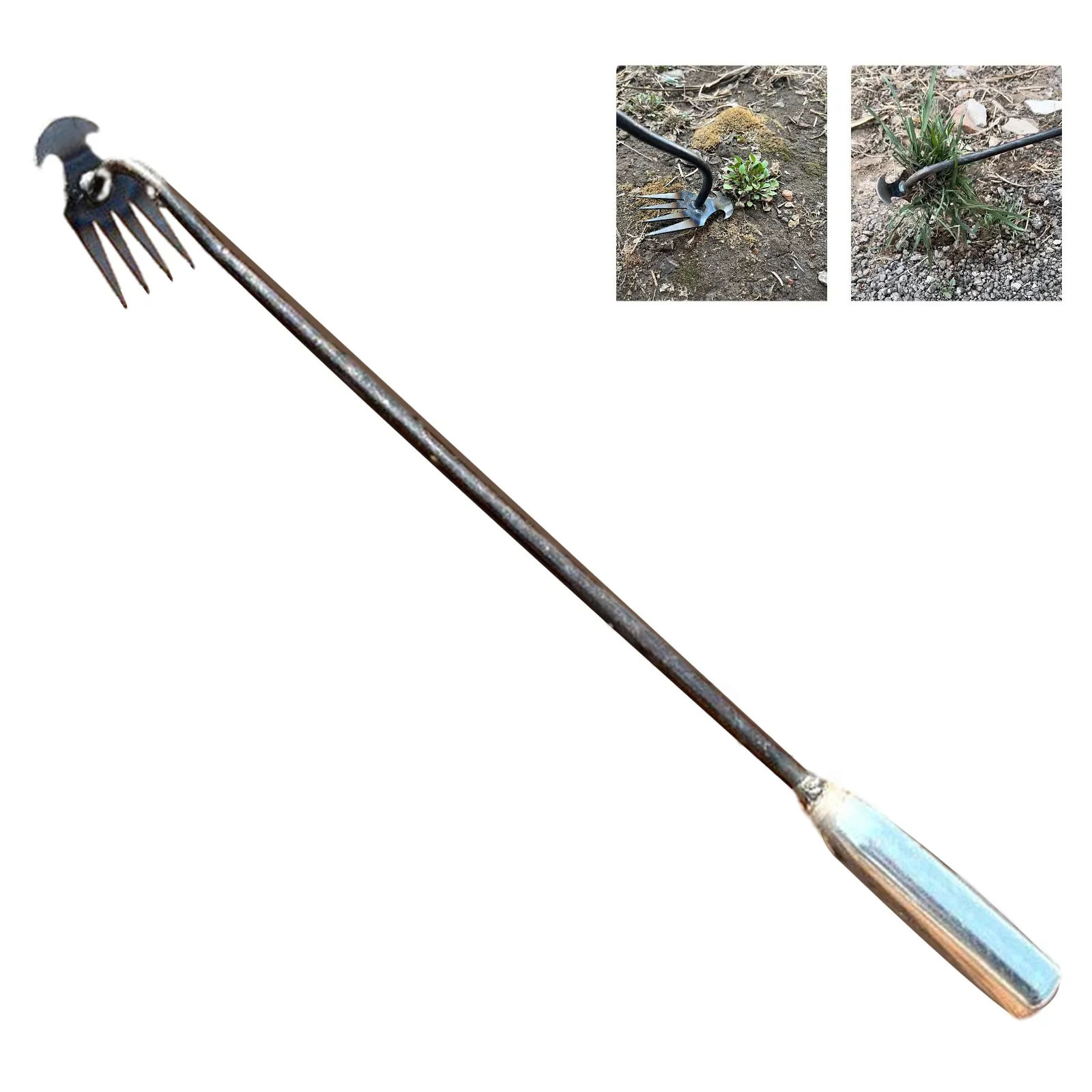 Weeding Artifact Uprooting Weeding Tools Carbon Steel Yard Lawn Weeder Loose Soil Hand Removal Puller Gardening Tools garden weeding tool