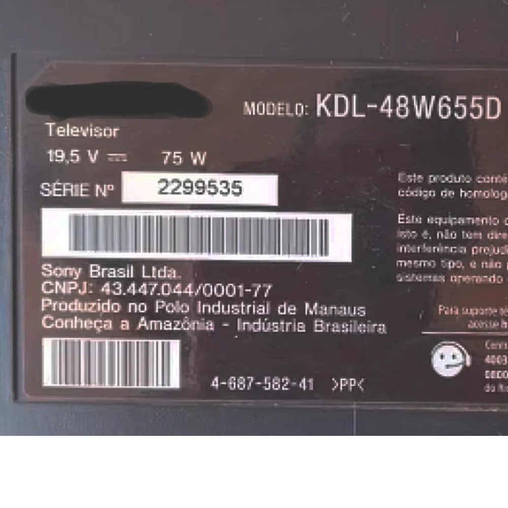 호환  드라이버 보드 TV 메인 보드, 1-980-334-11 1-980-334-12 1-980-334-13 KDL-48W650D, 48W656D KDL-40W650D KDL-32W600D