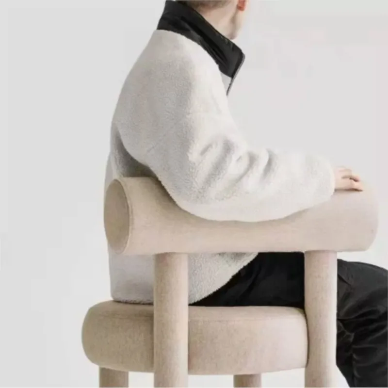 Internet Celebrity Light Luxury Home Bedroom Dressing Table Makeup Chair Designer Model Room Creative Ins Dining Chair X&D