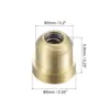 Uxcell 4Pcs Press fit ball oiler Brass Push Button oiler for Gas Engine Motor Oil Grease oil cup 5mm for Lubrication System 3