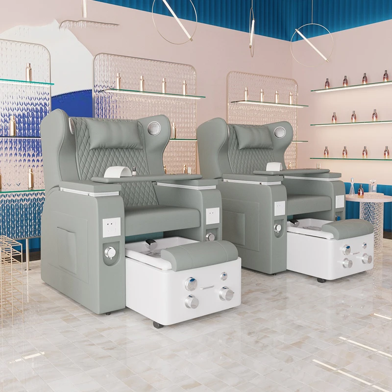 Hot Sale Audio Electric massage luxury foot massage chair can do manicure custom color pedicure chair