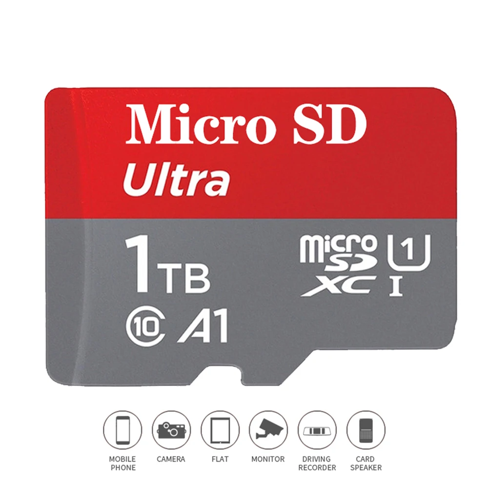2022 новая карта Micro SD ТБ высокоскоростная SD/TF флэш-карта памяти 64 128 Гб MicroSD для