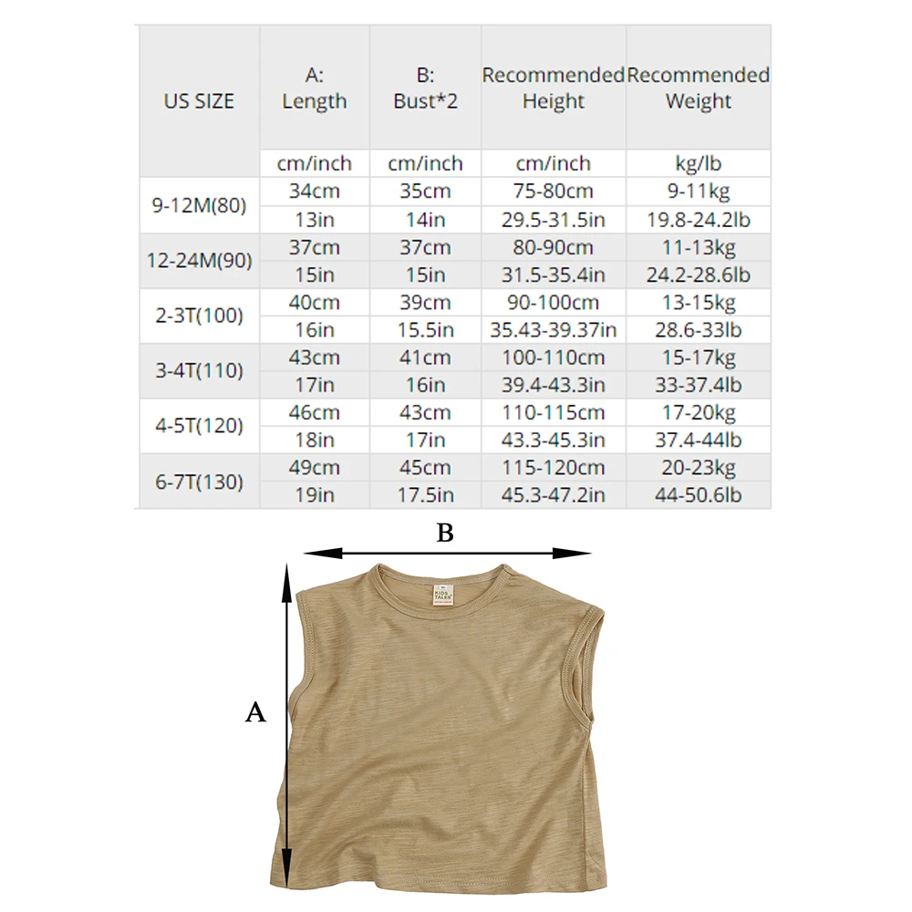 Infant Cotton Tank Vest 5