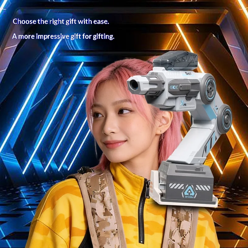 S 16 AI 팬텀 트래킹 블래스터 체감형 컨트롤 회전식 탄창 부모-자녀 상호작용 교육용 장난감 (남아용)