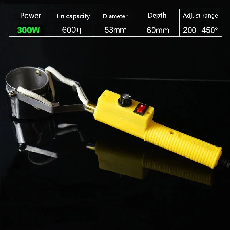 220V melting tin furnace hand-held BGA tin melting furnace household wire tinning repair tinning 300W-500w