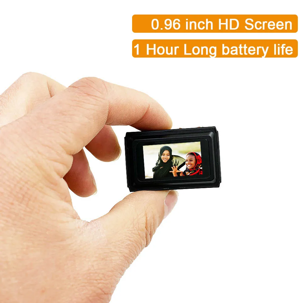 Mini Camera With Screen CMOS Indoor Home Outdoor 1080p Sports Portable Vintage V