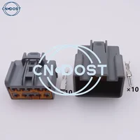 1 Set 10 Pin 7282-6457-40 7283-6457-40 AC Assembly Auto Parts Car Plastic Housing Unsealed Connector Male Female Docking Plug