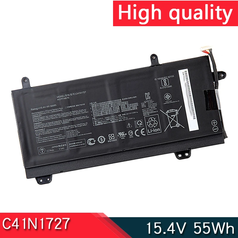 C41N1727 Batterie pour ASUS Zephyrus GM501 GM501G GM501GM GM501GS ROG GU501