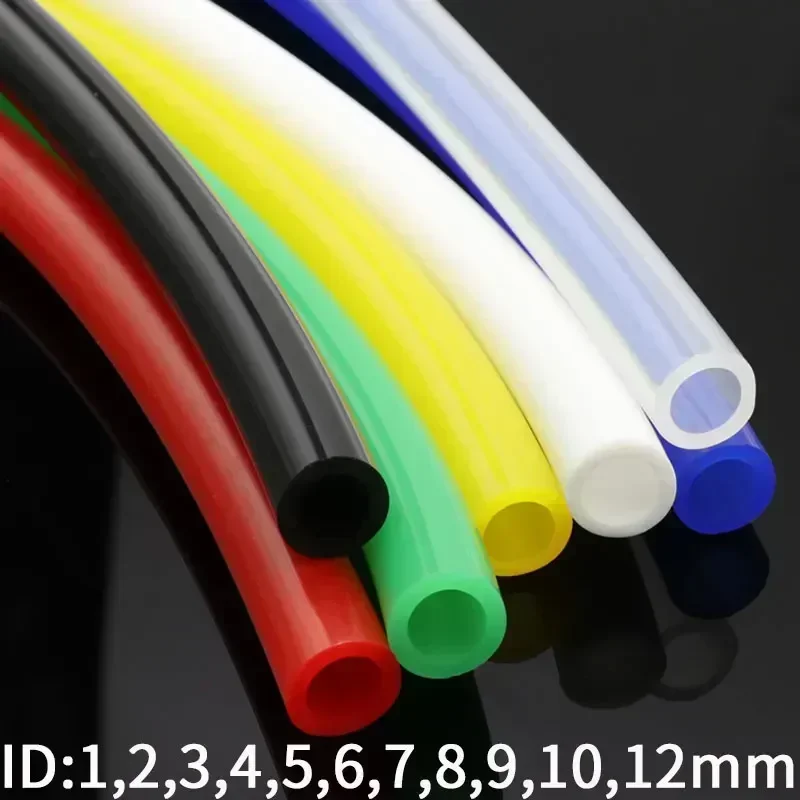 1 Meter Food Grade Silicone Tubing – Flexible Hose Pipe In Various Sizes (1/2/3/4/5-12mm) For DIY & Kitchen Use 3 thumbnail image