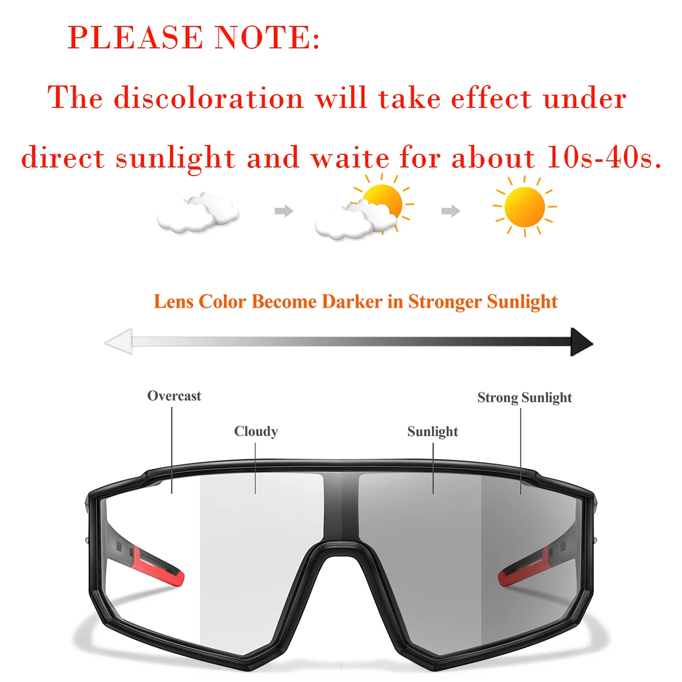 Brand Bicycle Photochromic Eyewear