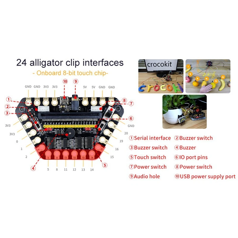 Micro:Bit V1.5 Sensor Starter Kit Microbit Programming Learning Development Expansion Board Primary And Seconda Educatio