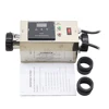 3KW 220V Pool Heater Electric Swimming Pool and SPA Bath Heating Tub Water Heater Thermostat 220V Swimming Pool Accessories 3