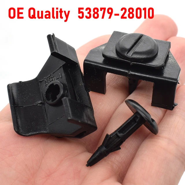 Ulisem100 Pezzi Clip Universali Per Auto, 6 Dimensioni Clip Di Fissaggio Per Auto Rivetti In Plastica Clip Per Carrozzeria Per Paraurti Parafango Portiera Kit Di Sostituzione 88849666