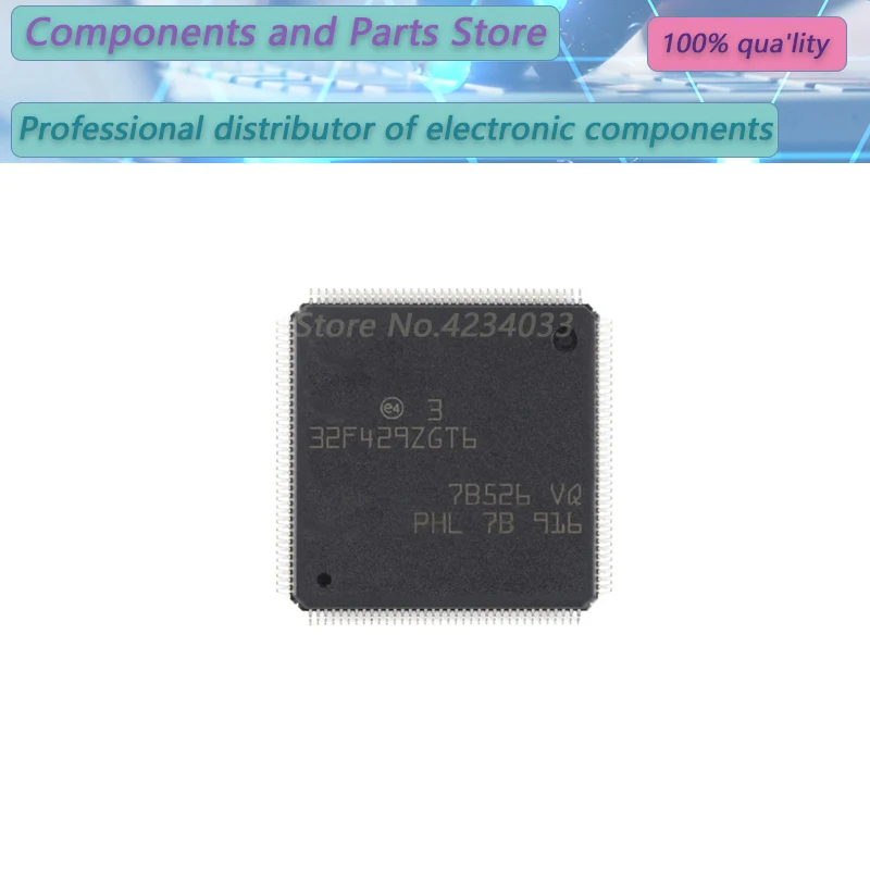 

1PCS STM32F767ZGT6 STM32F446ZET6 STM32F429ZGT6 STM32F429 STM32F STM32F446 QFP144 New Original Stock