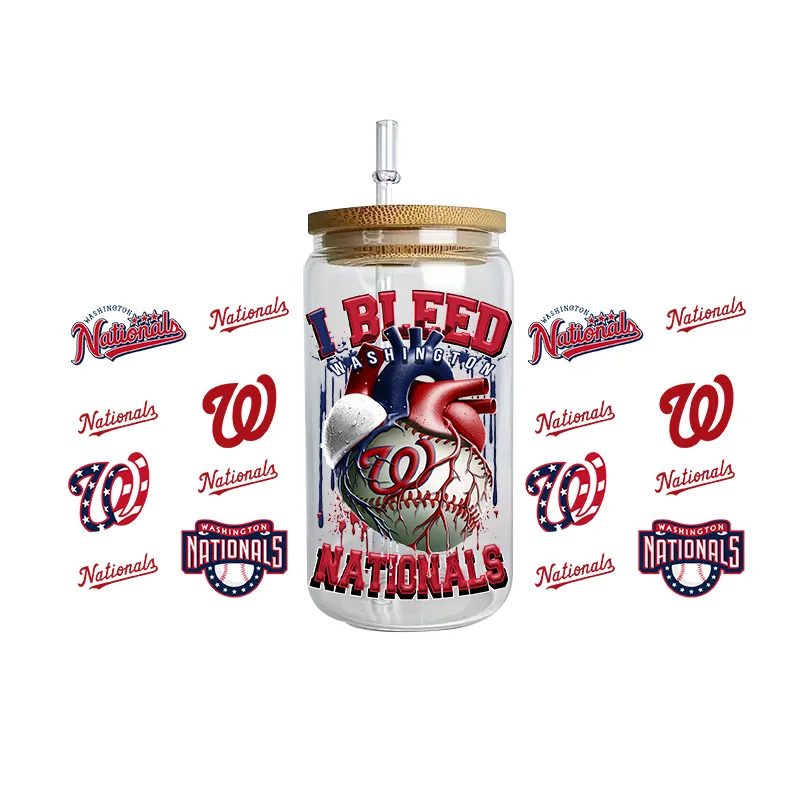 3D Stickers Cup Wraps 3D Wall Stickers Sticker Cups UV DTF Wrap Transfer Baseball Series Easy peel waterproof DIY Decals 3D transfers uvdtf crystal stickers 16oz uv dtf cup wraps for Glass