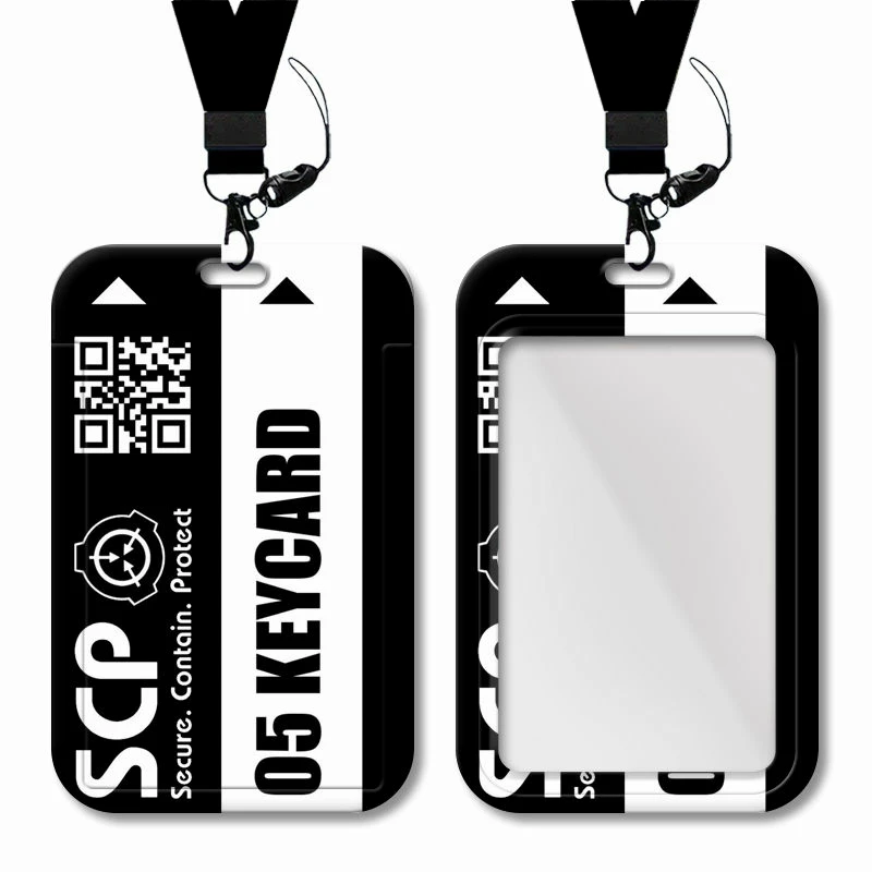 SCP Foundation Tags hard pvc work access card set scp-1