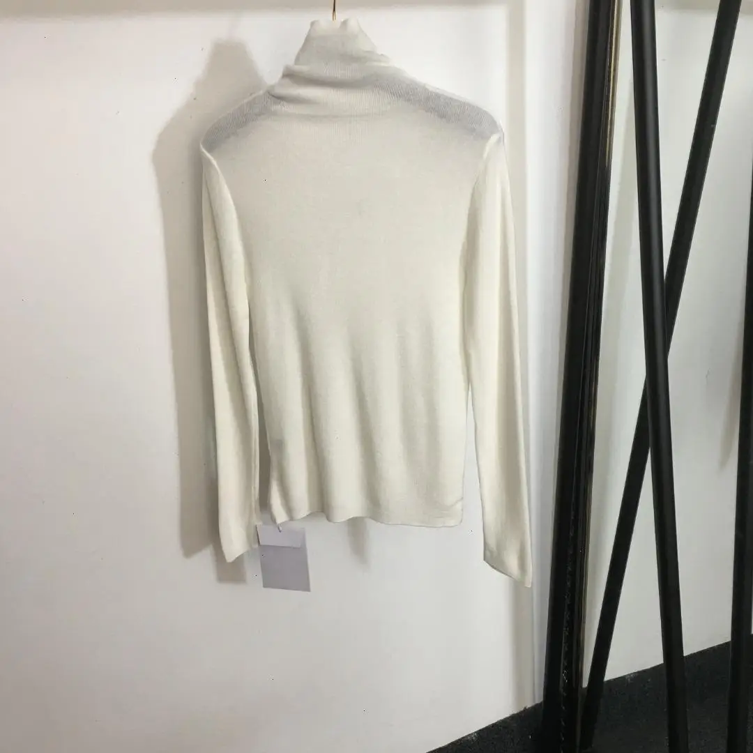

Autumn/Winter Chest Logo Slim Fit High Neck Sweater