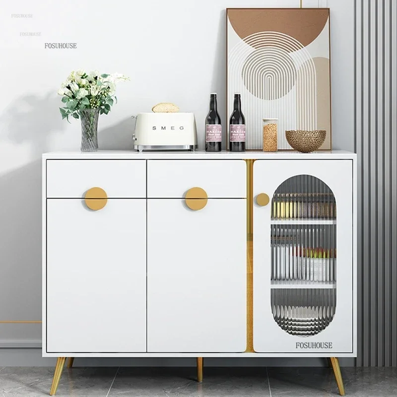 Luxury Slate Sideboard Modern Minimalist Home Living Room Wall Tea Wine Cabinet Simple Kitchen Narrow Cabinet Sideboard