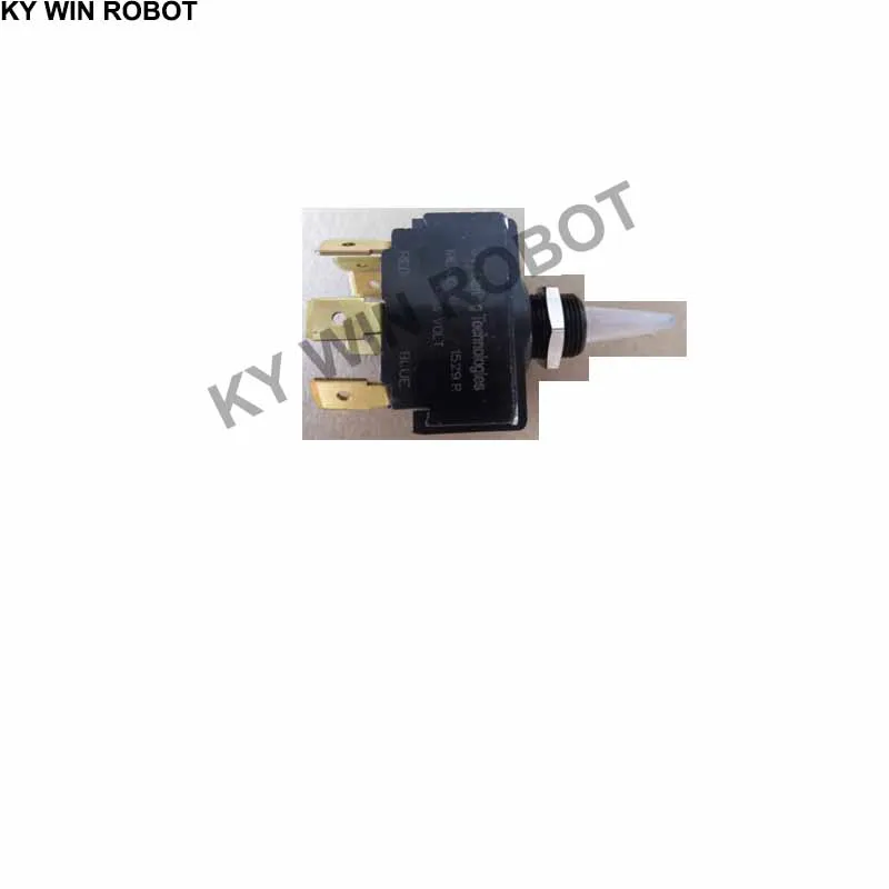 

1PCS/LOTS 24VOLT Imported from U.S.A. LIGHTED BUTTON SWITCH 8-PIN 3-POSITION ROCKER POWER SWITCH Aperture 12MM