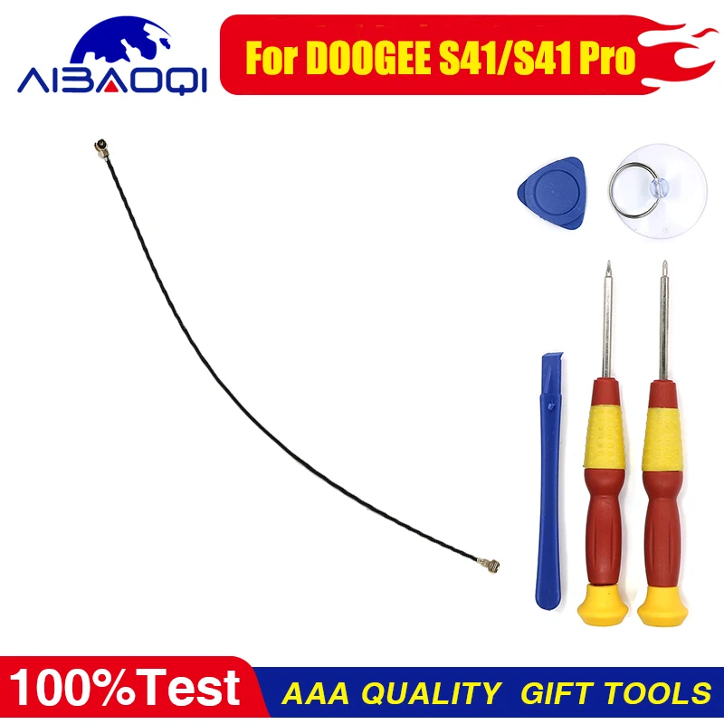 

100% New Original Coaxial Wifi Wire Signal Antenna Flex Cable For DOOGEE S41 S41 Pro Repair Replacement Accessories Parts