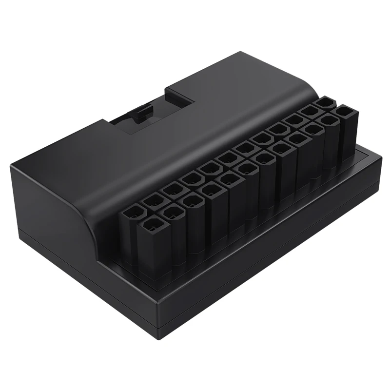 TEUCER ATX 90 degree 24pin Power Plug Adapter Mainboard Power