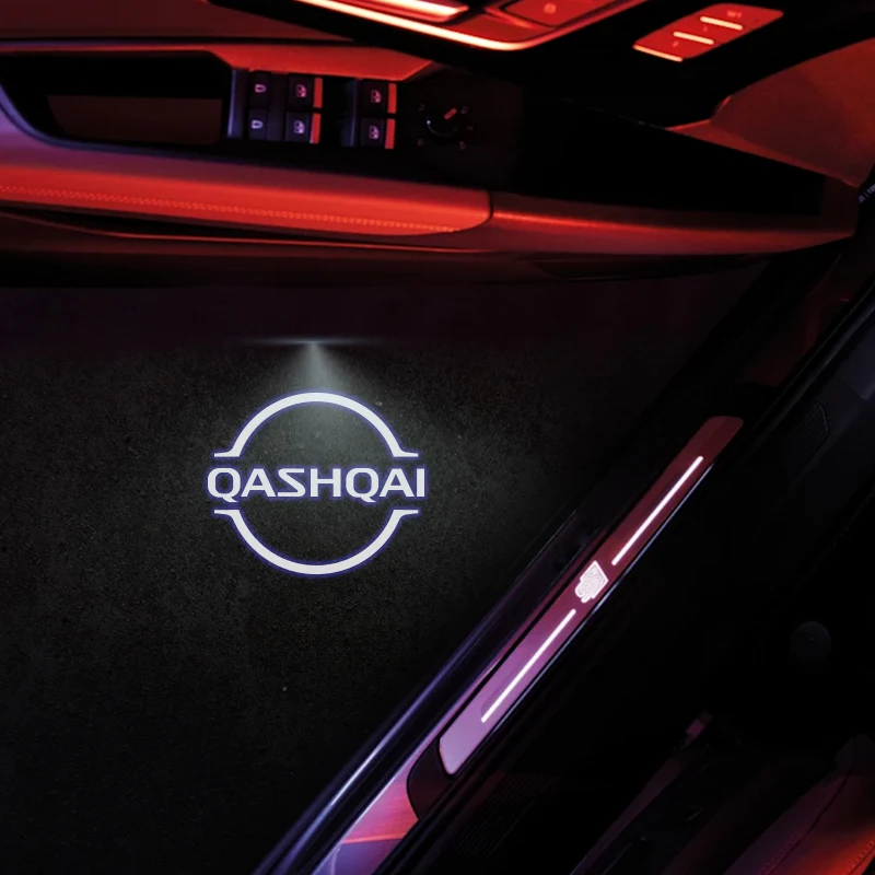 Фото 2 шт., лазерный проектор для Nissan Qashqai №3