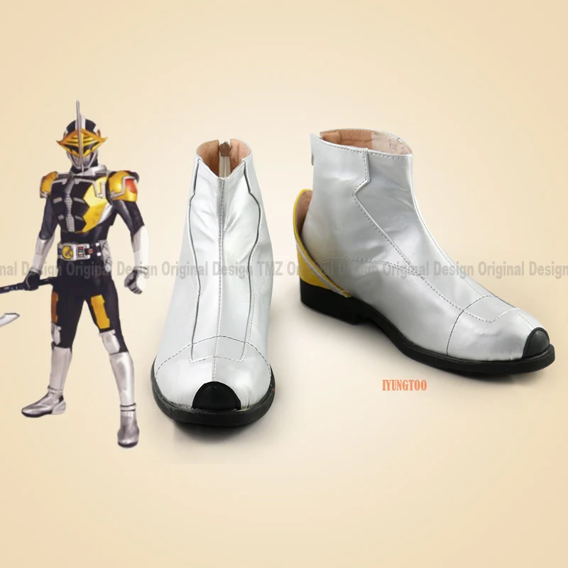 

Masked Rider New Den-O Anime Shoe Costume Prop Cosplay Shoes Boots