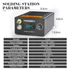 T12A Suction Tin Gun Desoldering Station Hot Air Gun Soldering Iron Suction Pen Intelligent STM 32 Soldering Station 2
