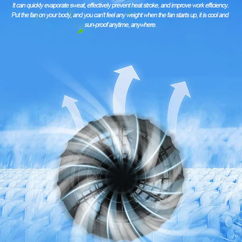 Summer Ice Cool Jacket Men & Women Air Fan Clothing UV Sun Protection Lightweight Outdoor Clothes Windproof Cooling Apparel Coat