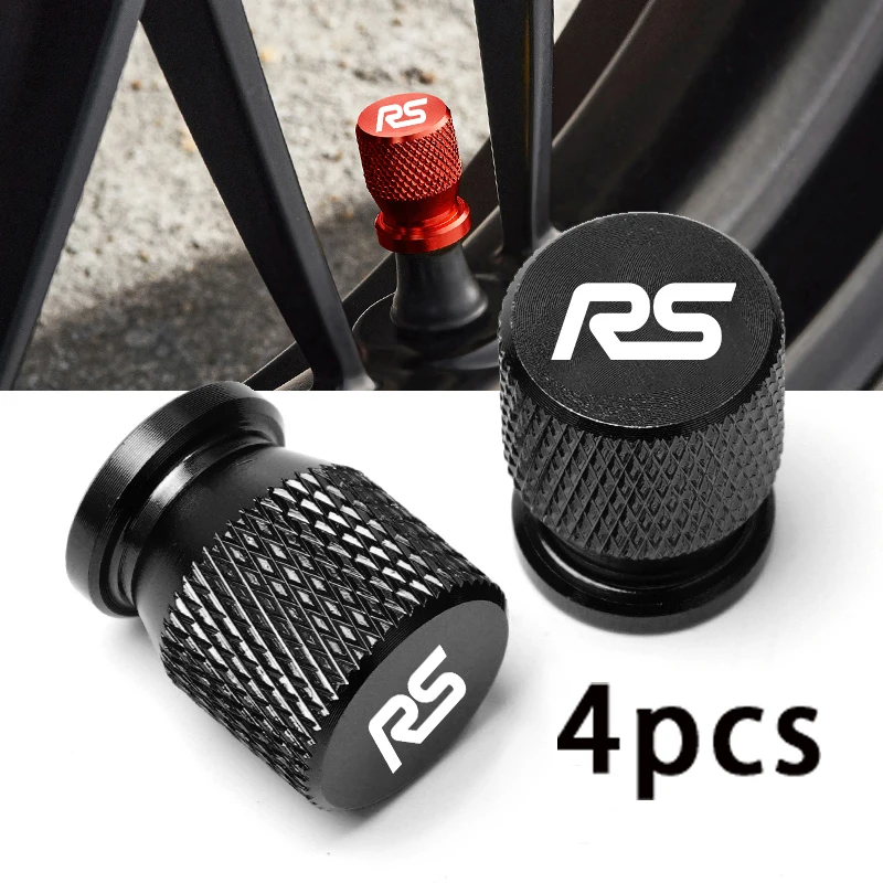 Wheel Tire Valve Caps Car Wheel Tire Valve Caps For Ford Focus MK2 MK3 MK4 Mondeo Fiesta RS