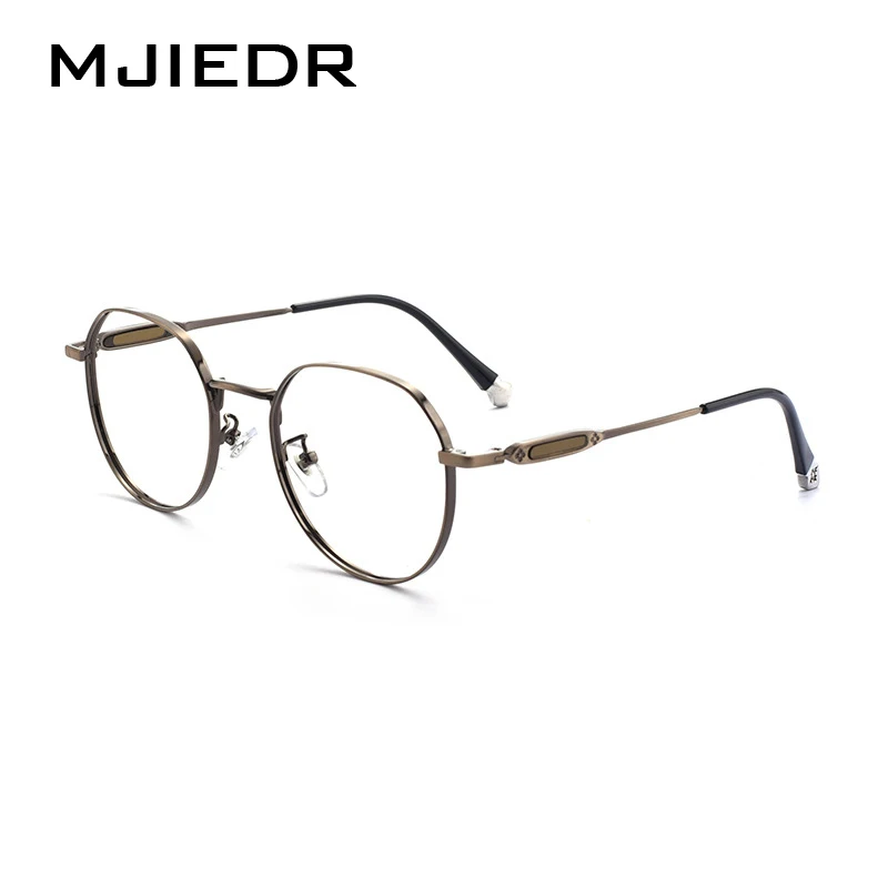 

Модные круглые очки в стиле ретро, ультратонкие очки из сплава для близорукости, оптические очки по рецепту, мужские и женские маленькие очки