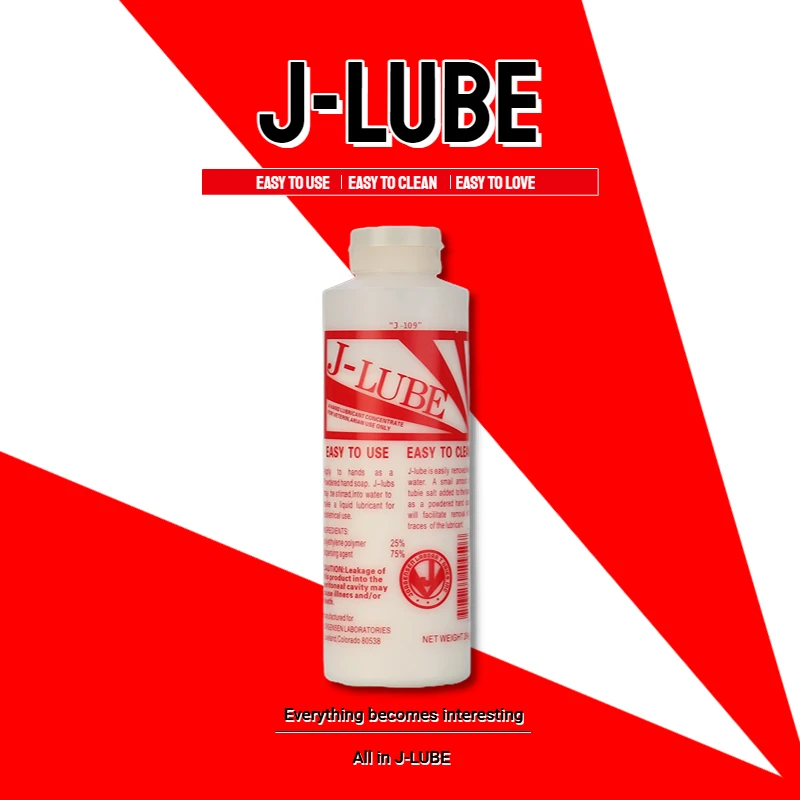 2 Bottles REAL J-Lube JLube Powder Lubricant