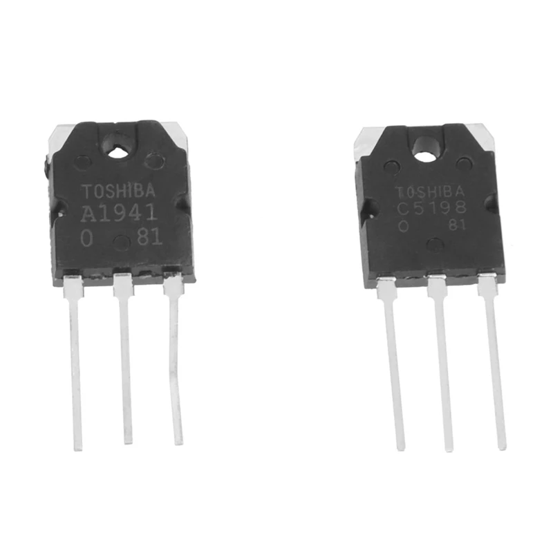 10 Pair A1941 + C5198 10A 200V Power Amplifier Silicon Transistor