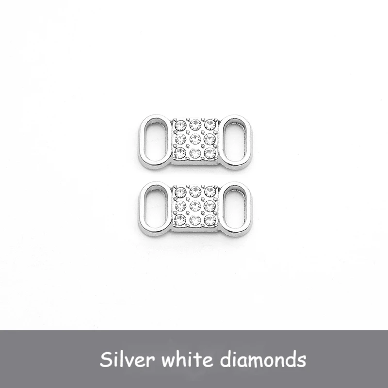 Luxury Rhinestone Diamond Sneaker Charms - Colorful Shoe Decoration Accessories