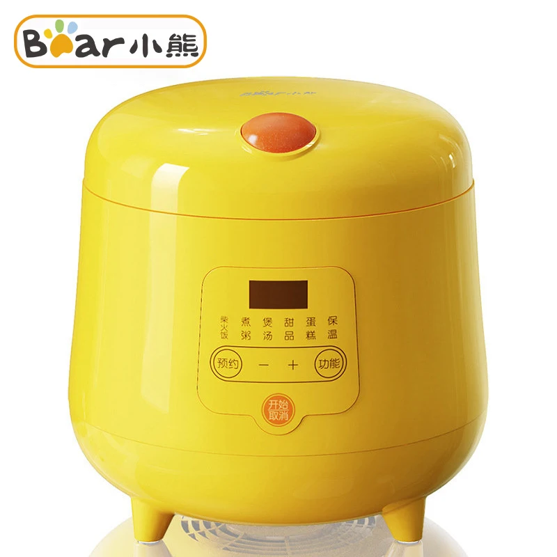 Bear Rice Cooker 1.6L Mini Electric Rice Cooker Non-stick Inner Gall Household Multi-function Fully Automatic Electric Cookers d2 mini tube stereo gall headphone amplifier hifi fever amplifier stereo gall front headphone power amplifier