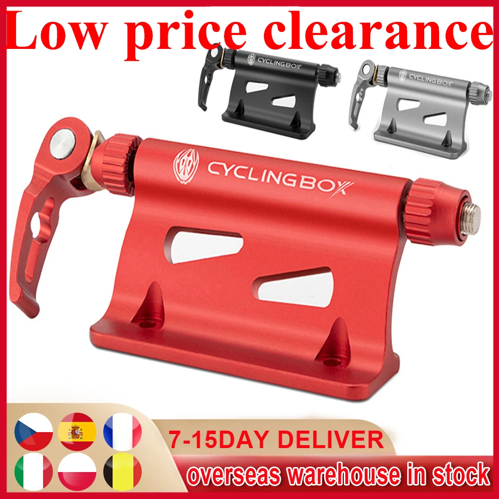 Mtb Road Bike Bicycle Rack Front Fork Installation Mount Holder Lock