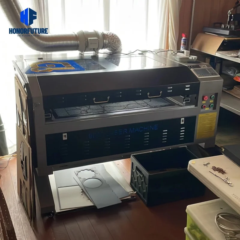 Fabriek Hotsale 6090 100 w Hout Laser Graveermachine Co2 1390 Acryl Lasersnijmachine Hoge kwaliteit
