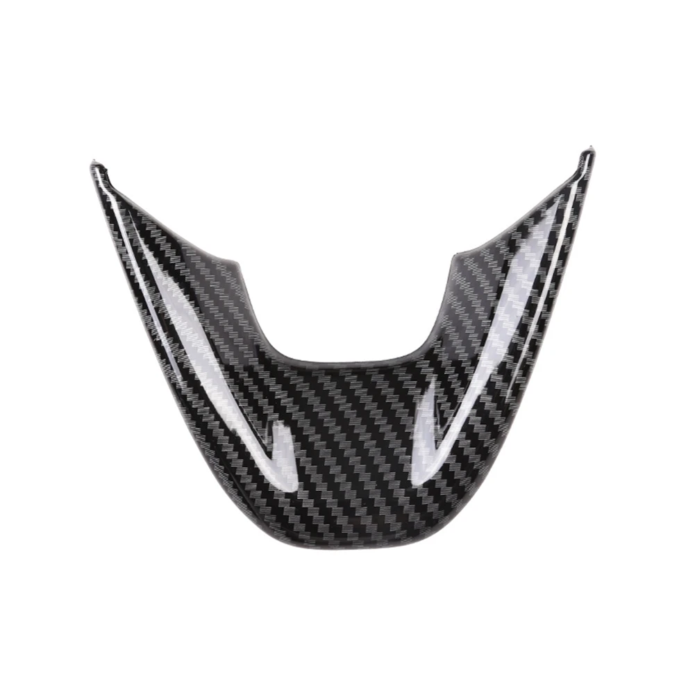 

Car Carbon Fiber V Style Steering Wheel Panel Cover Trim Decoration Frame Sticker for Hyundai I10 2021 2022